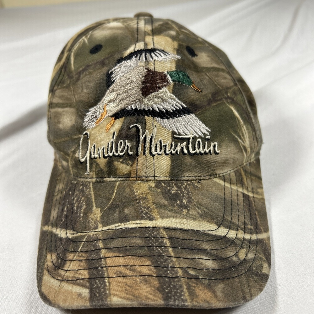 Gander Mountain Camo Hat with Drake Mallard